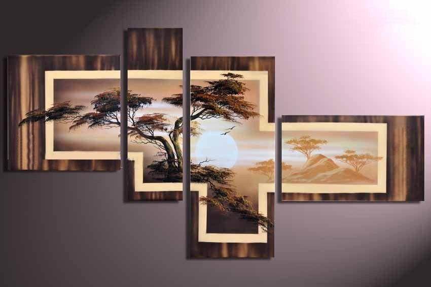 Frameless Wall Decoration With Strong Sense Of Three-dimensional Modern Oil Paintings