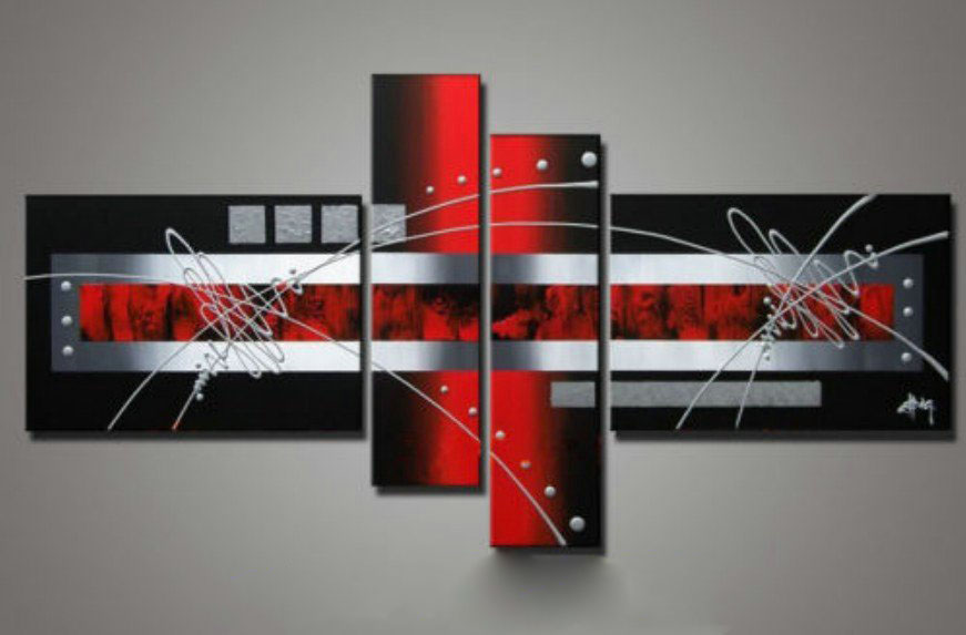 Abstractive Hand Painted Unframed On Canvas Modern Oil Paintings