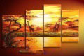 Hand Painted Unstretched Natural Scenes Modern Oil Paintings