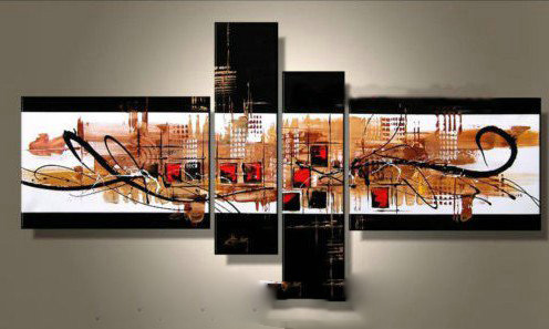 Pure Hand-painted Abstractive Home Decor Modern Oil Paintings