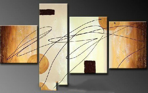 Rectangle & Square Shape On Canvas Gifts & Decoration Modern Oil Paintings