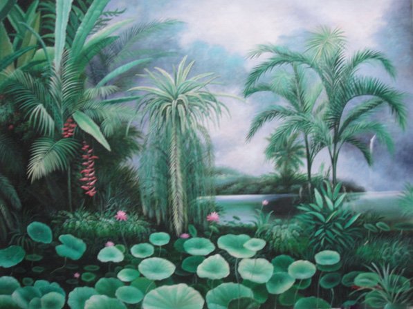 24*36 Inch Wonder Fantasy Wall Decorative Modern Oil Paintings