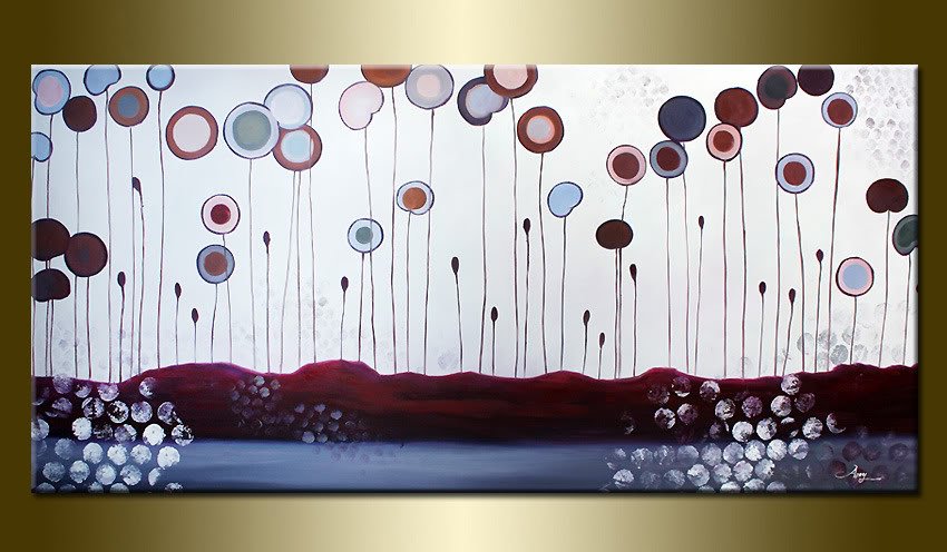 Modern Abstract Oil Painting On Canvas