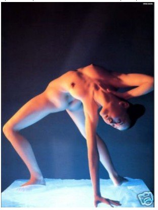 A Nude Person Canvas Dark Background Abstract Oil Paintings