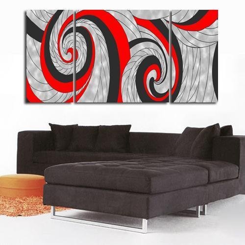Handprinted Nice Design Wall Decoratin Abstract Oil Paintings On Canvas