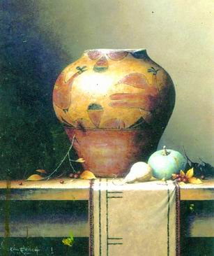 Square Shape Canvas Bright Background Classical Oil Paintings