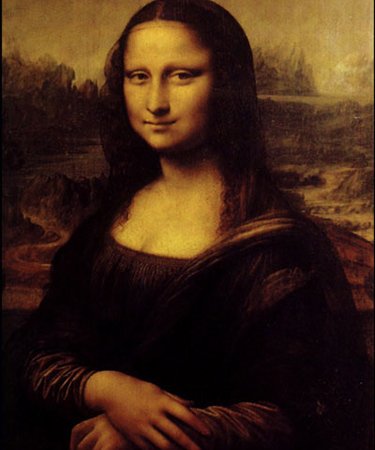 Mona Lisa Smile Canvas Square Shape Classical Oil Paintings