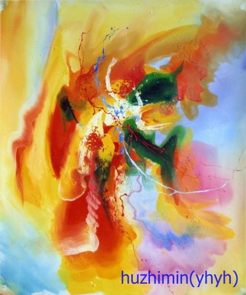 Decorative Watercolor Abstract Handpainted Classical Oil Paintings
