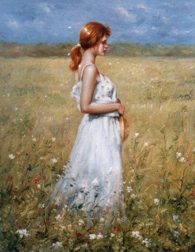 Person Oil Painting Impressionist Painting