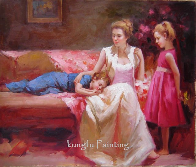 High Quality Impression Figure Oil Painting on Canvas