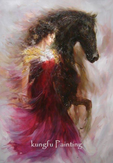 High Quality Handmade Impression Figure Oil Painting on Canvas