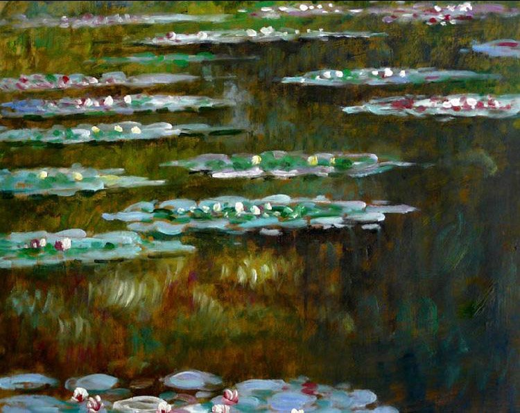 100% Handmade Famous Canvas Monet Painting Reproduction