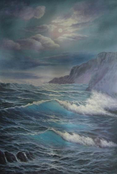 High Artistic-value Wonderful Workship Good Shape Landscape Oil Paintings