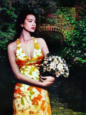 Hand-made High Artistic-value Beautiful Elegnat Portrait Oil Paintings