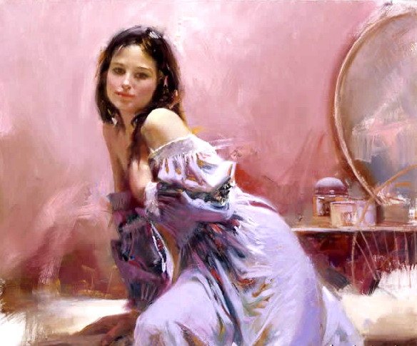 Perfect Design Handpainted Customized Dimensions Portrait Oil Paintings