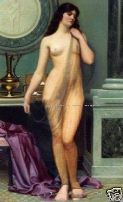 100% Handmade Museum Quality Unstretched Nude Oil Paintings on Canvas