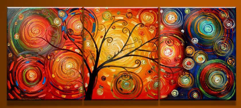 With Strong Sense Of Three-dimensional Board Without Fade Scenery Oil Paintings