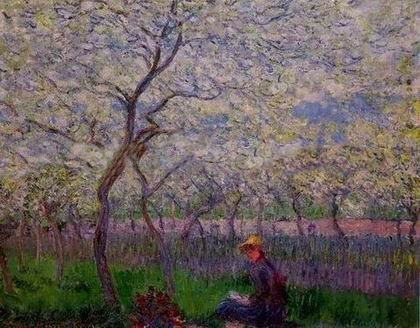 Forest Background With A Boy Canvas Scenery Oil Paintings