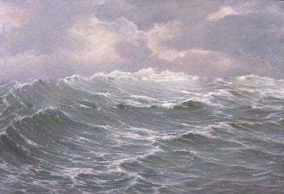 100% Handpainted With or Without Frame Free Size Seascape Oil Paintings