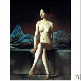 A Nude Woman Subject Sofa Background Frameless Modern Oil Paintings