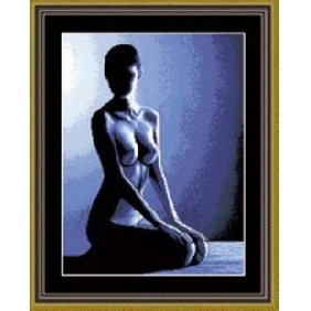 Framed Board Young Lady Subject Nude Oil Paintings