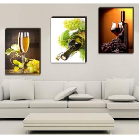 With Strong Sense Of Three-dimensional Wine Subject Wall Decoration Modern Oil Paintings