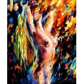 A Nude Woman Subject Pure Hand-painted Board Modern Oil Paintings