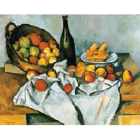 Fruits Subject Gray Wall Background Frameless Impressionist Oil Paintings