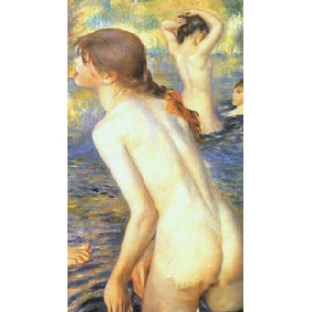 River Background Nude Women Having Bath Subject Wall Decoration Impressionist Oil Paintings
