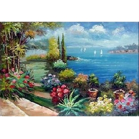 Landscape Wonderful Flower Subject Pure Hand-painted Modern Oil Paintings  Landscape Wonderful Flower Subject Pure Hand-painted Modern Oil Paintings